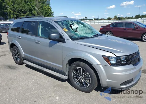2018 Dodge Journey Se из США, поврежденный, VIN 3C4PDCABXJT212428
